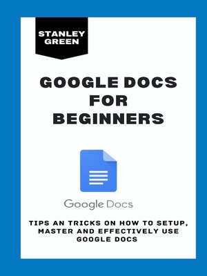 cover image of Google Docs For Beginners